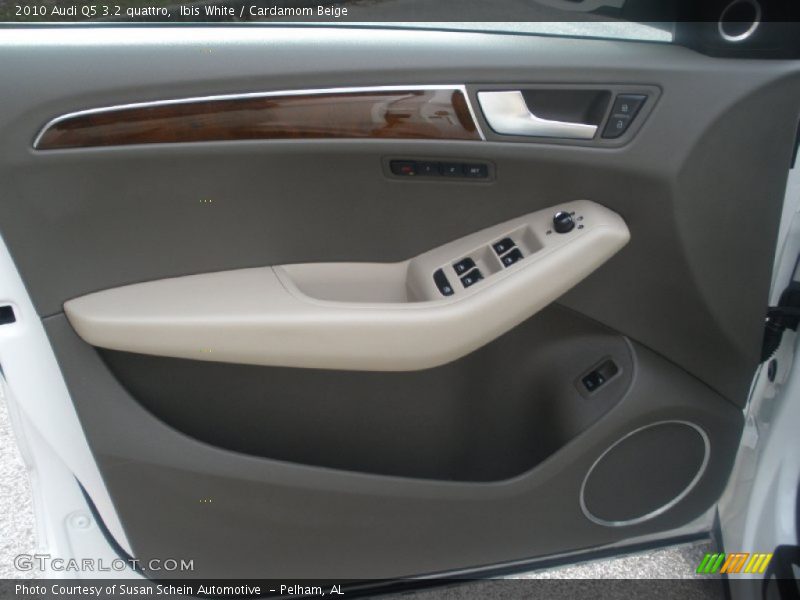 Ibis White / Cardamom Beige 2010 Audi Q5 3.2 quattro