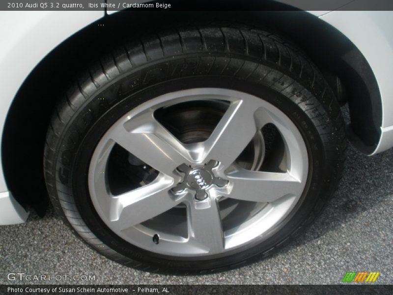 Ibis White / Cardamom Beige 2010 Audi Q5 3.2 quattro