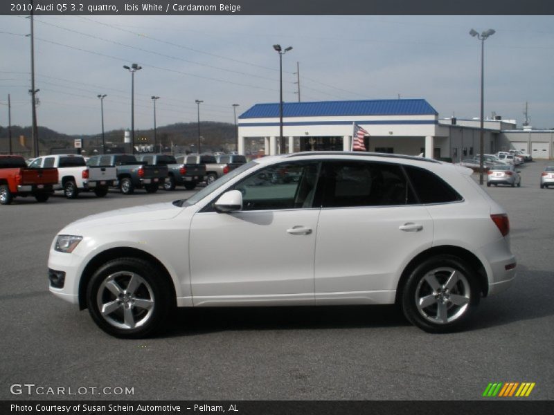 Ibis White / Cardamom Beige 2010 Audi Q5 3.2 quattro