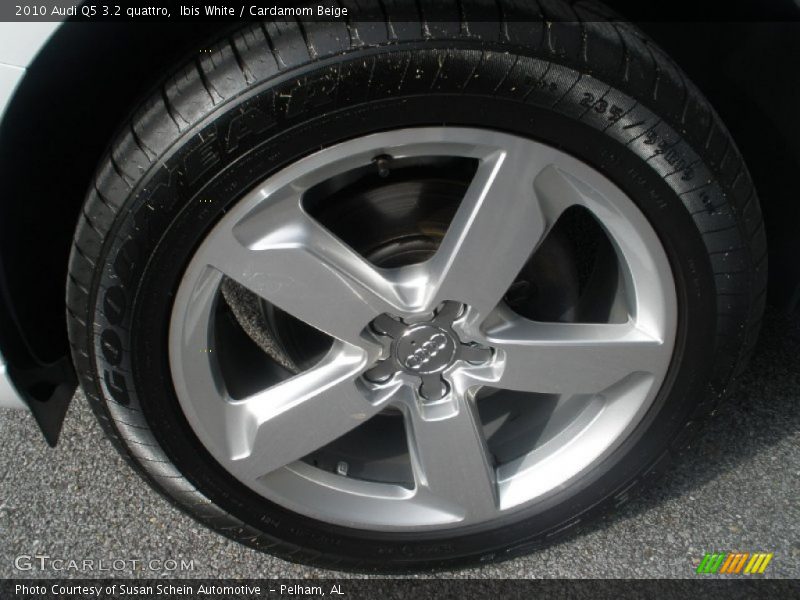 Ibis White / Cardamom Beige 2010 Audi Q5 3.2 quattro