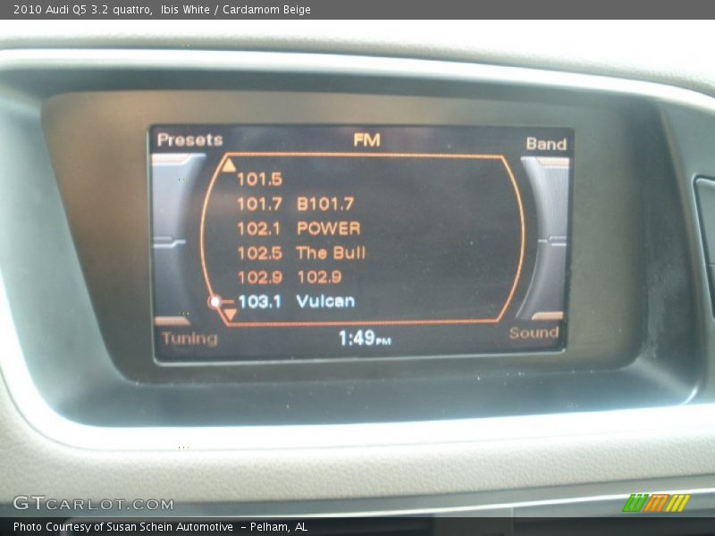 Ibis White / Cardamom Beige 2010 Audi Q5 3.2 quattro