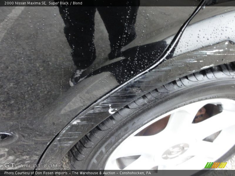 Super Black / Blond 2000 Nissan Maxima SE
