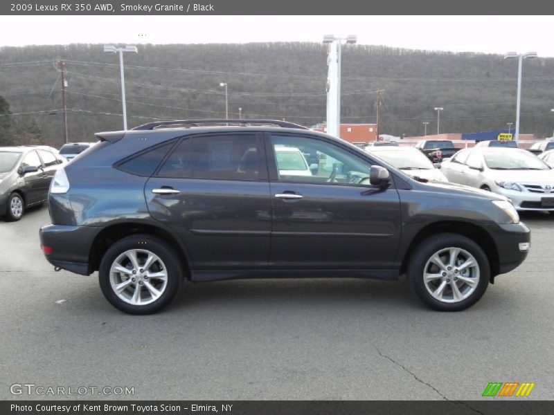 Smokey Granite / Black 2009 Lexus RX 350 AWD