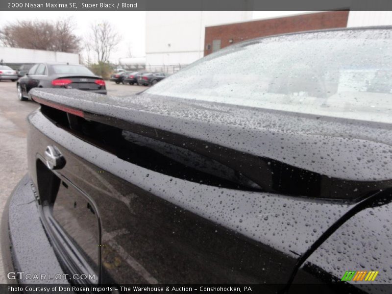 Super Black / Blond 2000 Nissan Maxima SE