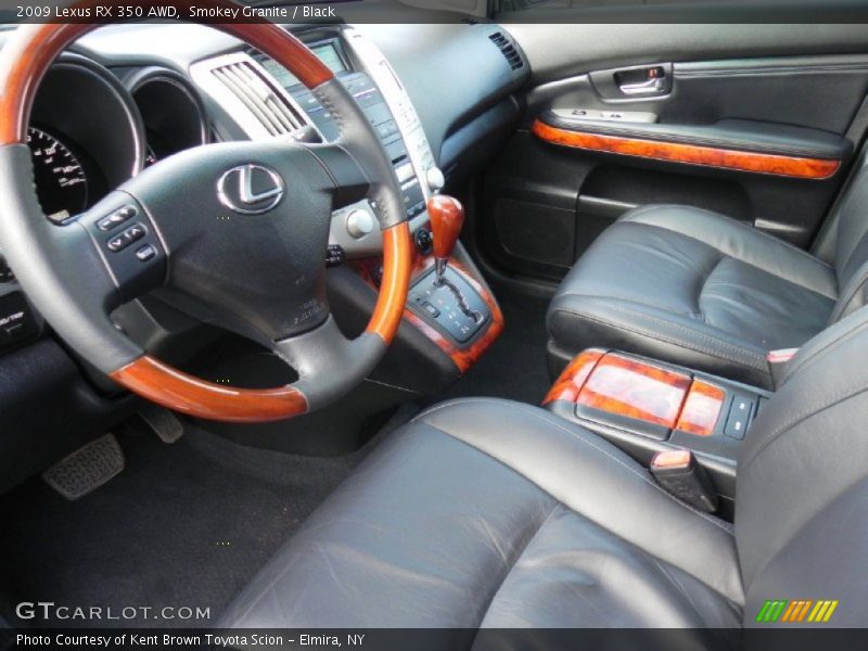 Smokey Granite / Black 2009 Lexus RX 350 AWD
