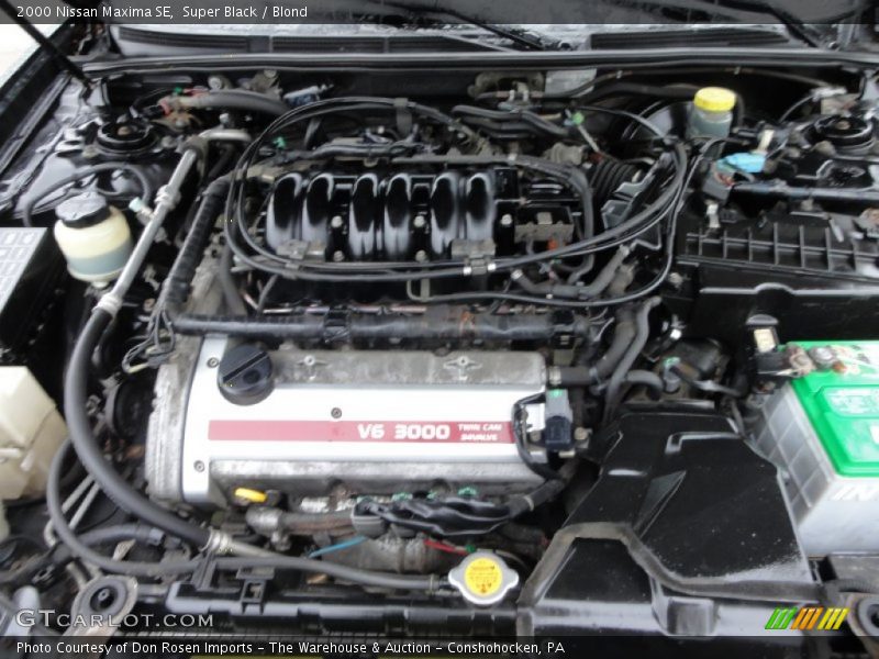 Super Black / Blond 2000 Nissan Maxima SE