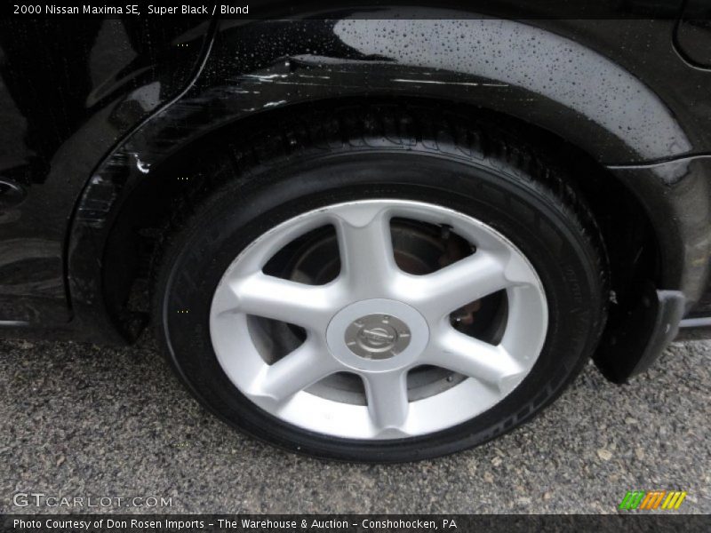 Super Black / Blond 2000 Nissan Maxima SE