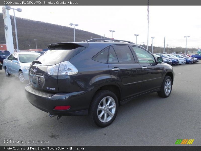 Smokey Granite / Black 2009 Lexus RX 350 AWD
