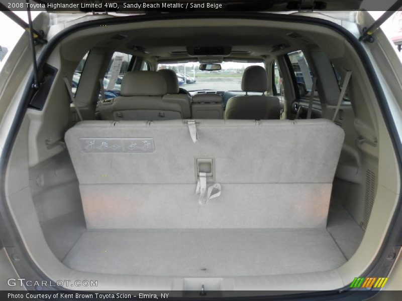 Sandy Beach Metallic / Sand Beige 2008 Toyota Highlander Limited 4WD