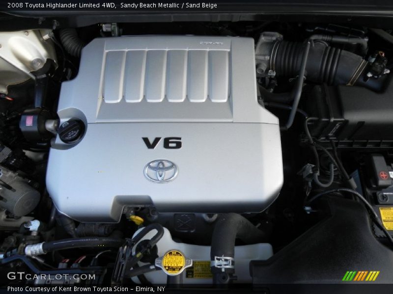 Sandy Beach Metallic / Sand Beige 2008 Toyota Highlander Limited 4WD