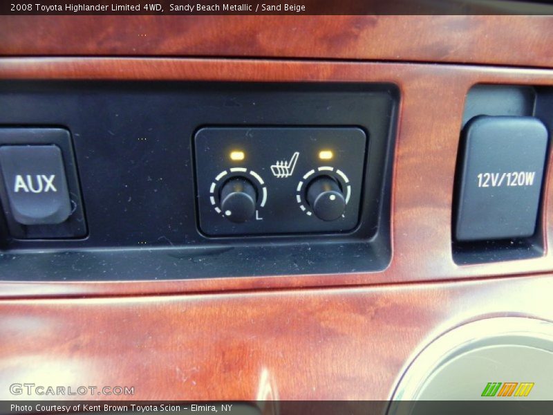 Sandy Beach Metallic / Sand Beige 2008 Toyota Highlander Limited 4WD