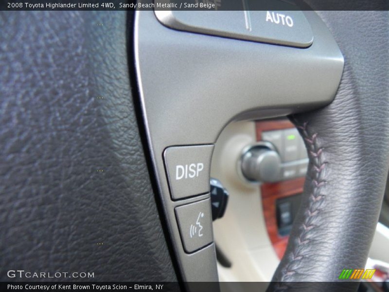 Sandy Beach Metallic / Sand Beige 2008 Toyota Highlander Limited 4WD