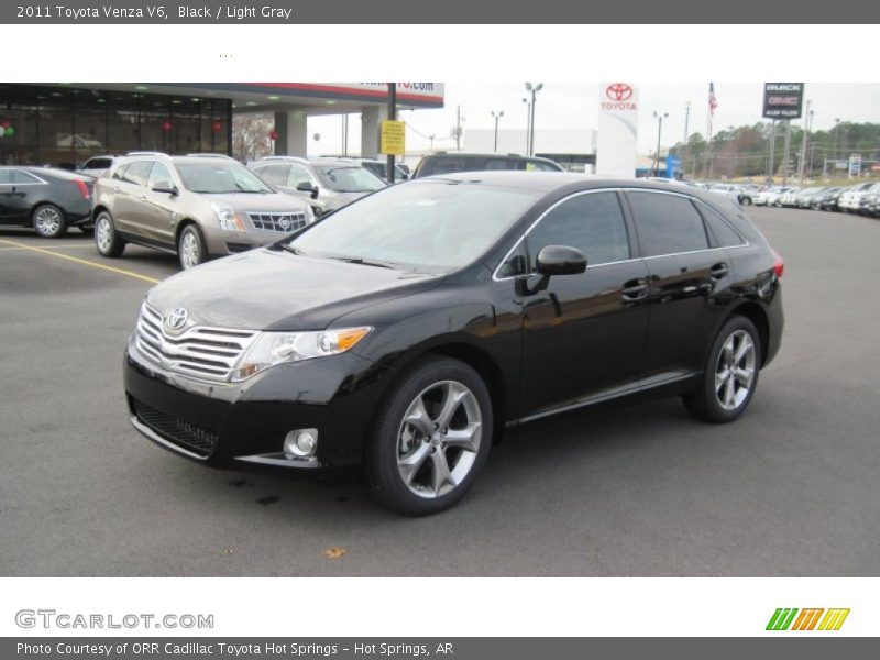 Black / Light Gray 2011 Toyota Venza V6