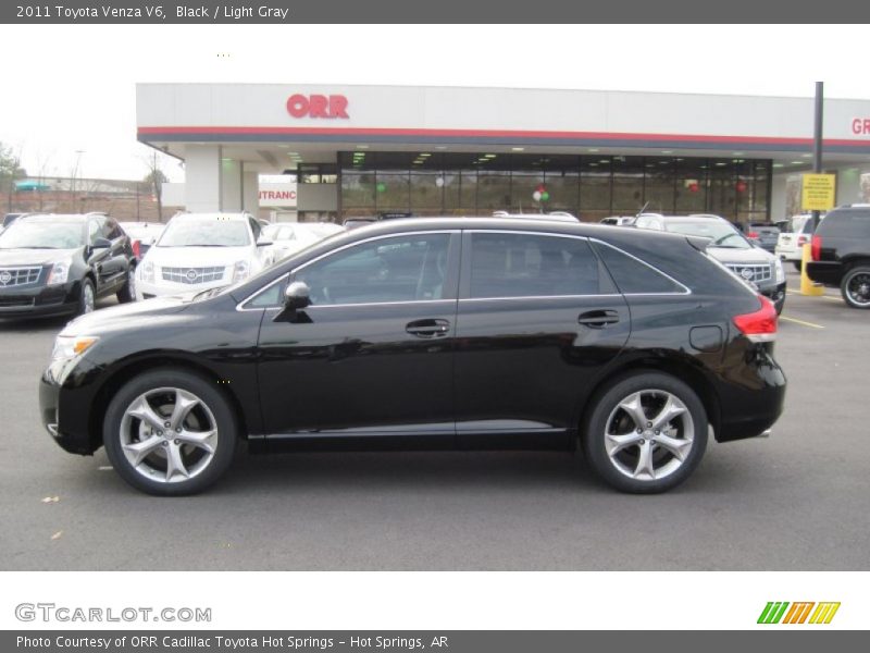 Black / Light Gray 2011 Toyota Venza V6