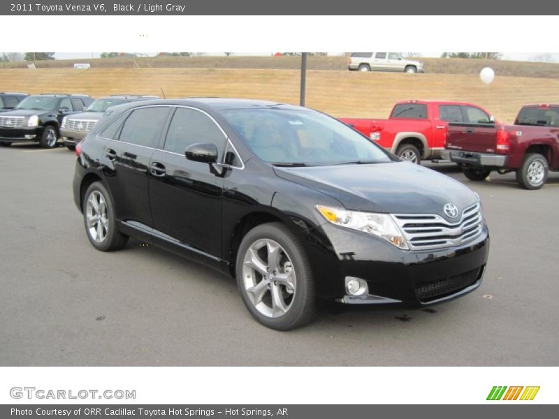 Black / Light Gray 2011 Toyota Venza V6