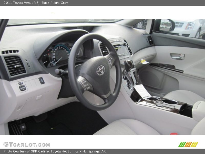 Black / Light Gray 2011 Toyota Venza V6