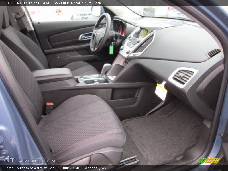 Steel Blue Metallic / Jet Black 2012 GMC Terrain SLE AWD