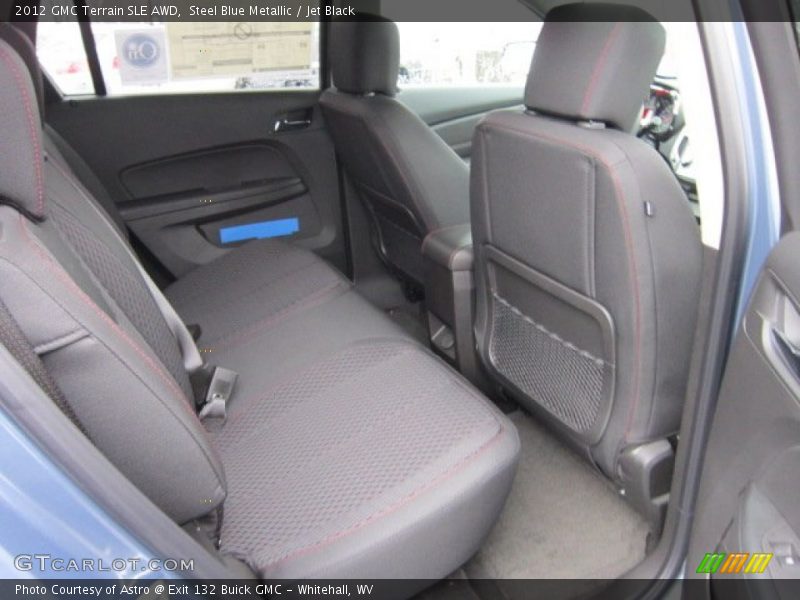 Steel Blue Metallic / Jet Black 2012 GMC Terrain SLE AWD