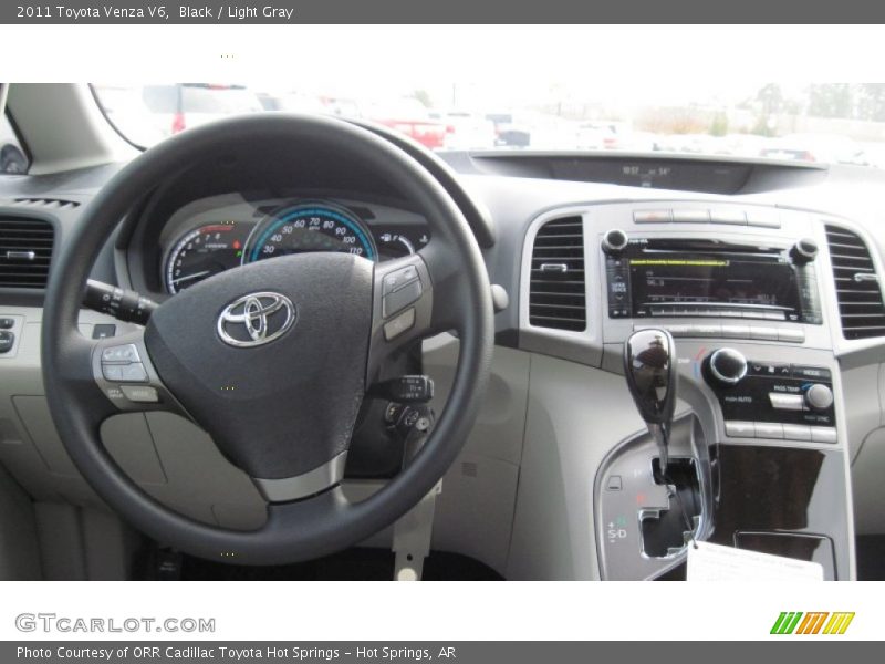 Black / Light Gray 2011 Toyota Venza V6