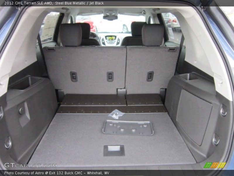 Steel Blue Metallic / Jet Black 2012 GMC Terrain SLE AWD