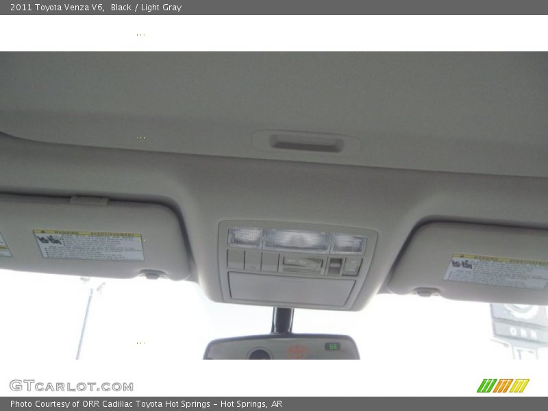 Black / Light Gray 2011 Toyota Venza V6