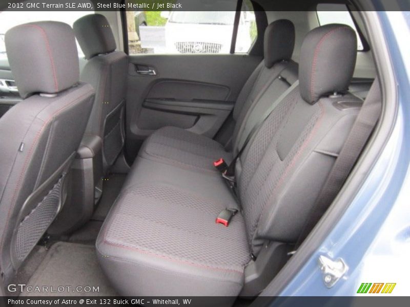 Steel Blue Metallic / Jet Black 2012 GMC Terrain SLE AWD