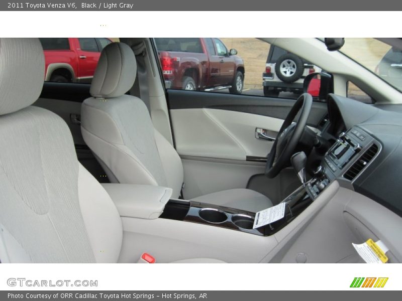 Black / Light Gray 2011 Toyota Venza V6