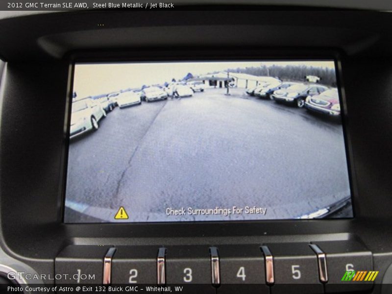 Steel Blue Metallic / Jet Black 2012 GMC Terrain SLE AWD