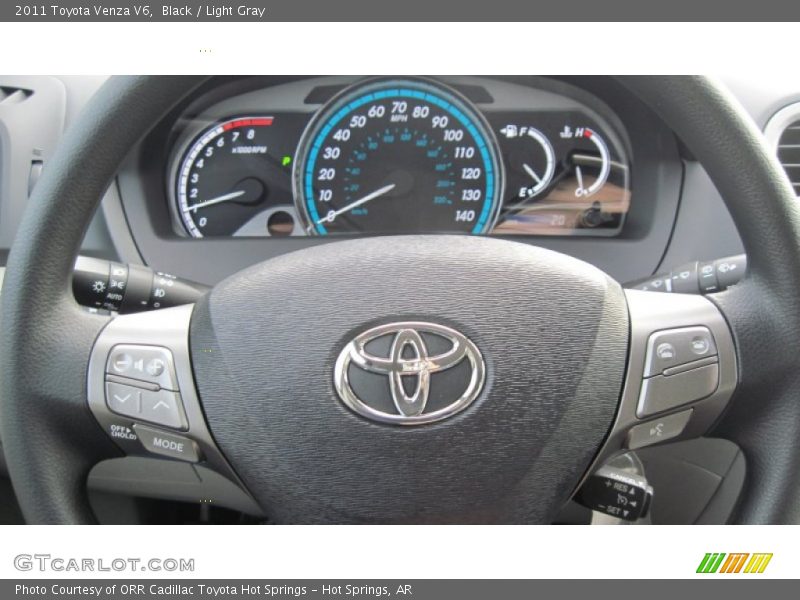 Black / Light Gray 2011 Toyota Venza V6