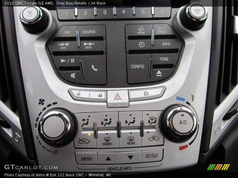 Steel Blue Metallic / Jet Black 2012 GMC Terrain SLE AWD