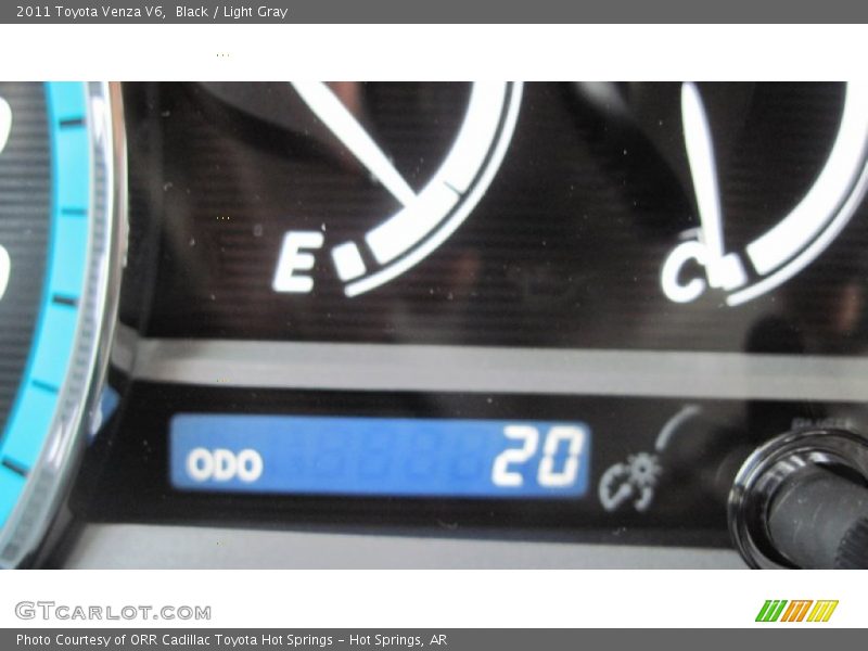 Black / Light Gray 2011 Toyota Venza V6