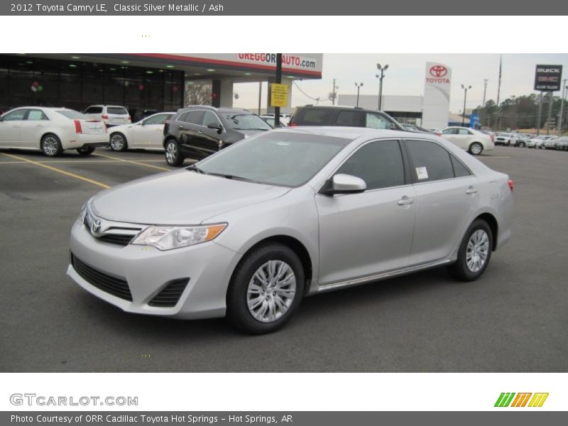 Classic Silver Metallic / Ash 2012 Toyota Camry LE