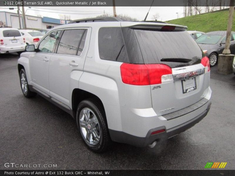 Quicksilver Metallic / Jet Black 2012 GMC Terrain SLE AWD