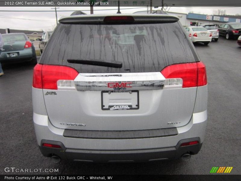 Quicksilver Metallic / Jet Black 2012 GMC Terrain SLE AWD