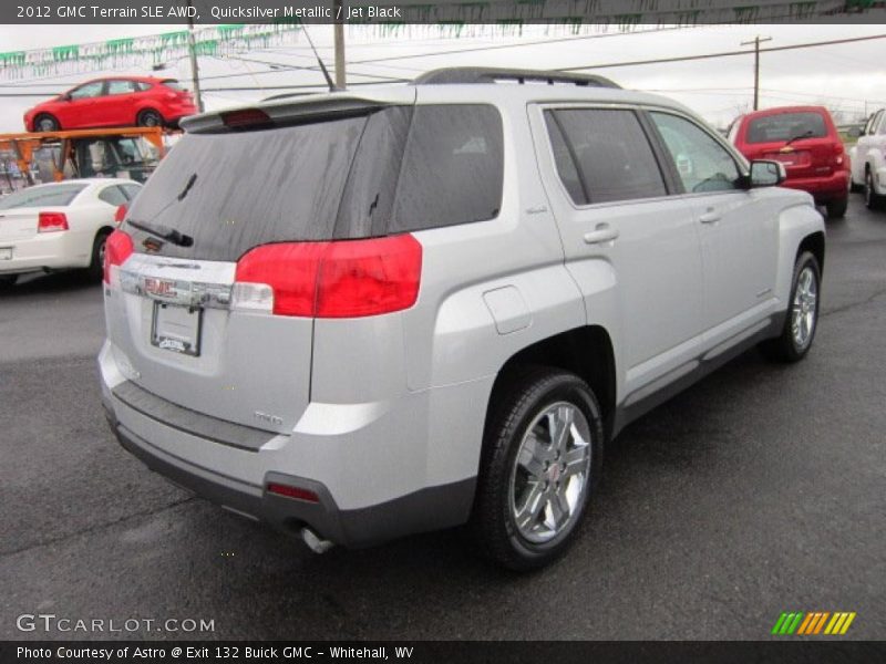 Quicksilver Metallic / Jet Black 2012 GMC Terrain SLE AWD