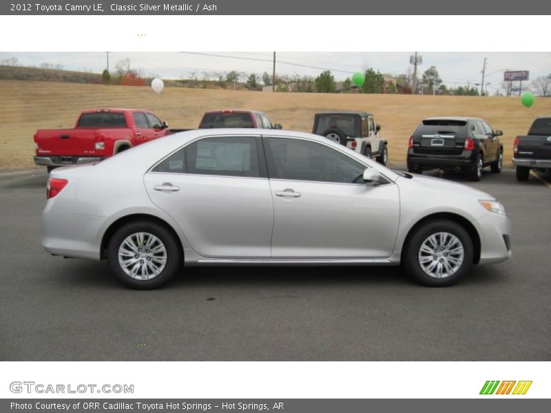 Classic Silver Metallic / Ash 2012 Toyota Camry LE