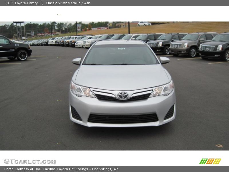 Classic Silver Metallic / Ash 2012 Toyota Camry LE