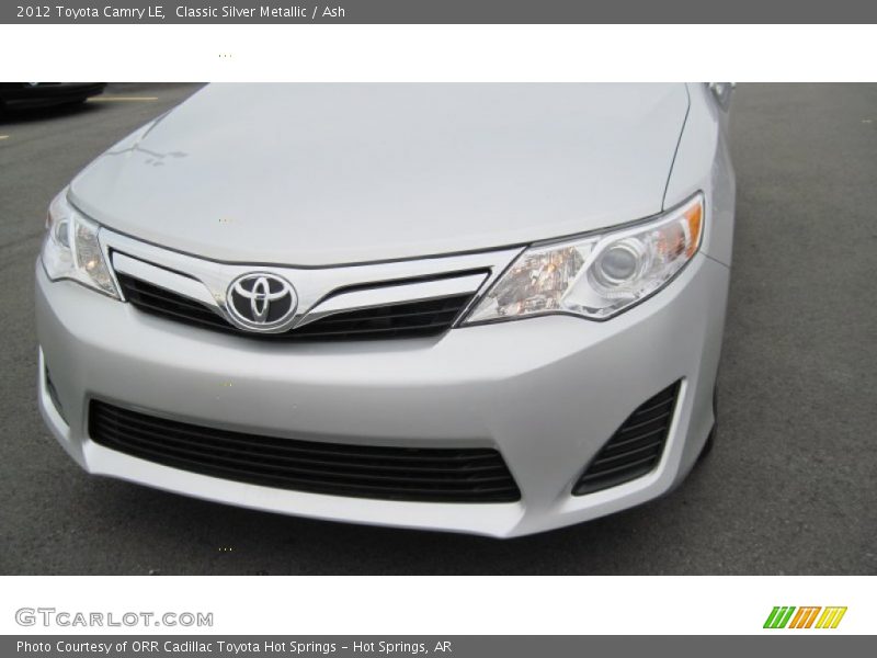 Classic Silver Metallic / Ash 2012 Toyota Camry LE