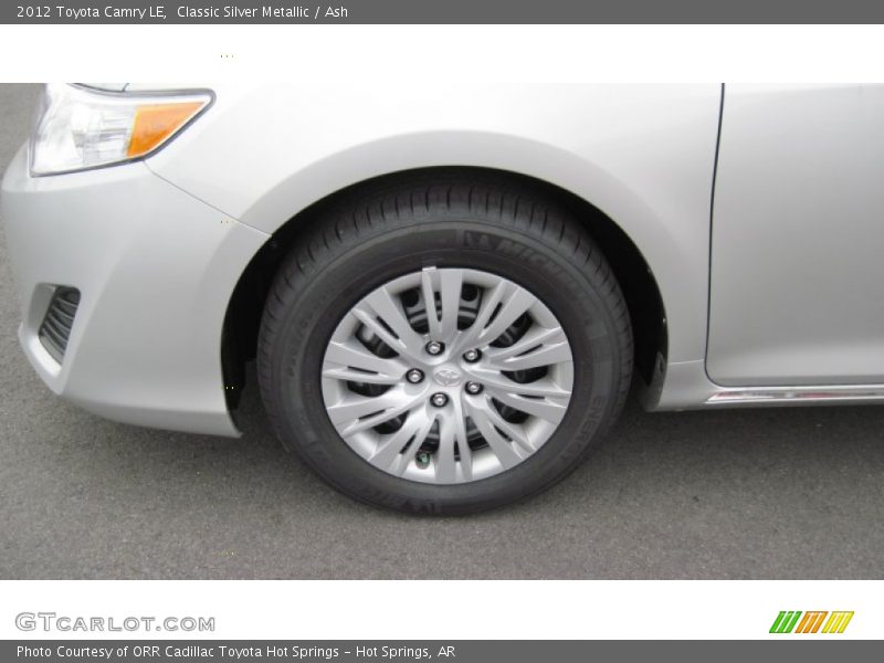 Classic Silver Metallic / Ash 2012 Toyota Camry LE