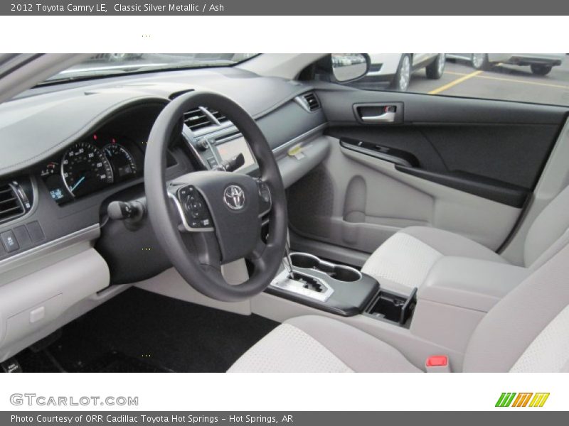 Classic Silver Metallic / Ash 2012 Toyota Camry LE