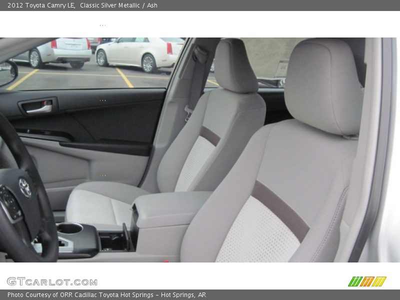 Classic Silver Metallic / Ash 2012 Toyota Camry LE