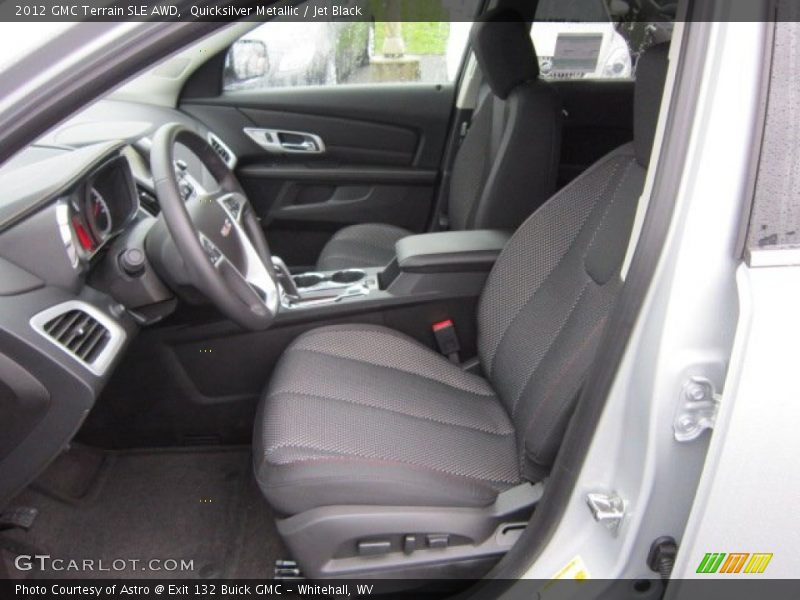 Quicksilver Metallic / Jet Black 2012 GMC Terrain SLE AWD