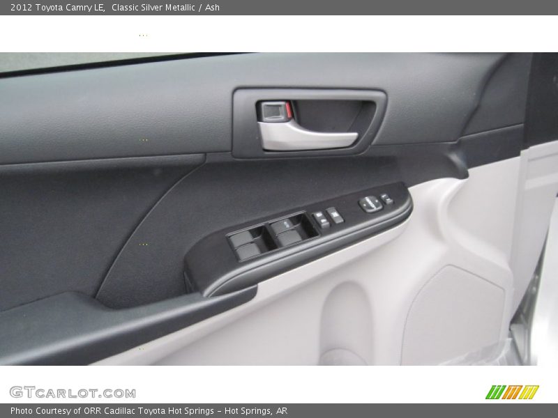 Classic Silver Metallic / Ash 2012 Toyota Camry LE