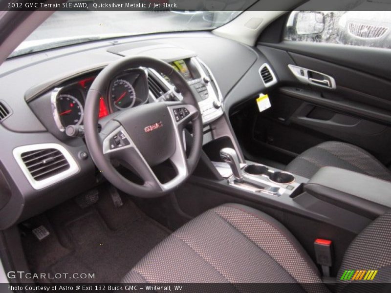 Quicksilver Metallic / Jet Black 2012 GMC Terrain SLE AWD