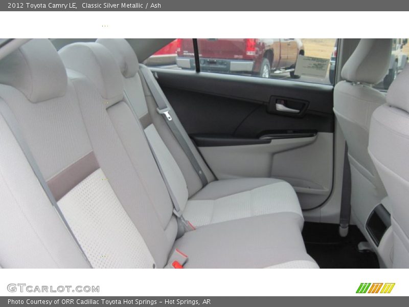 Classic Silver Metallic / Ash 2012 Toyota Camry LE