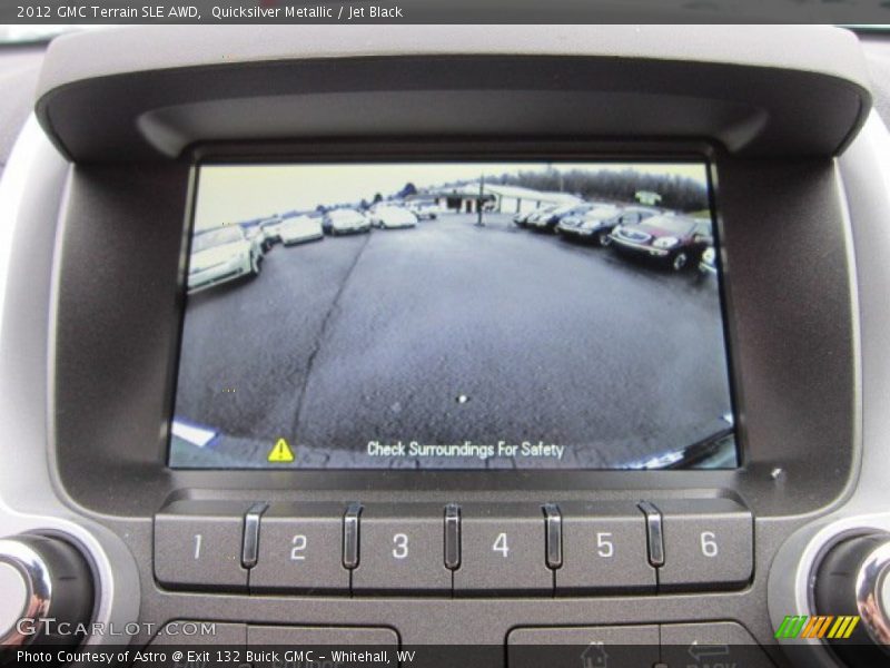 Quicksilver Metallic / Jet Black 2012 GMC Terrain SLE AWD