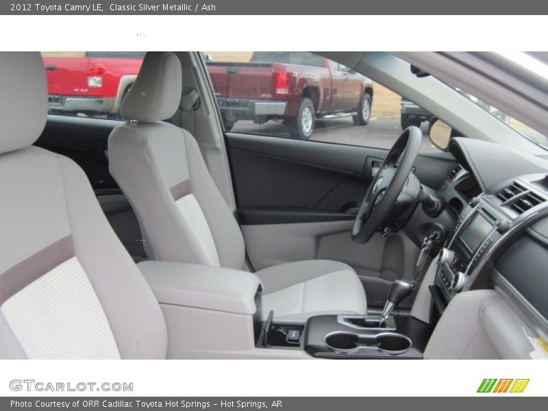 Classic Silver Metallic / Ash 2012 Toyota Camry LE