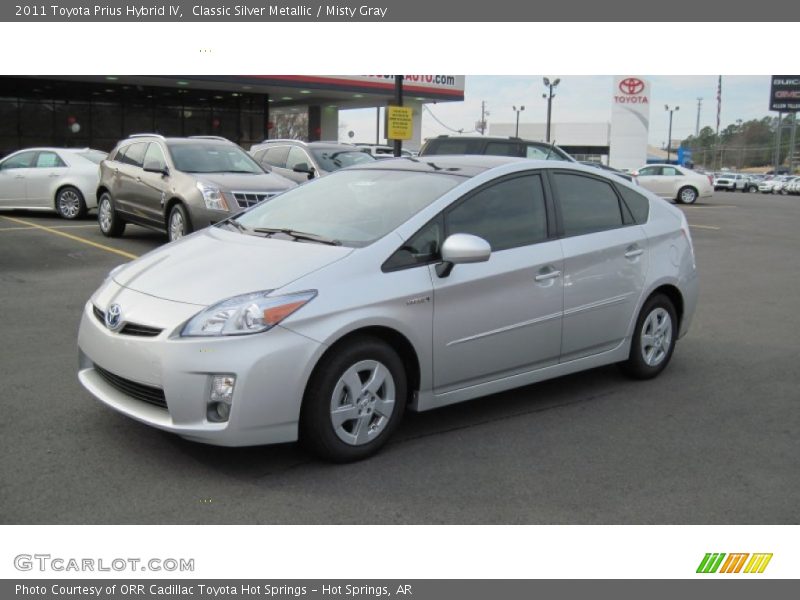 Classic Silver Metallic / Misty Gray 2011 Toyota Prius Hybrid IV