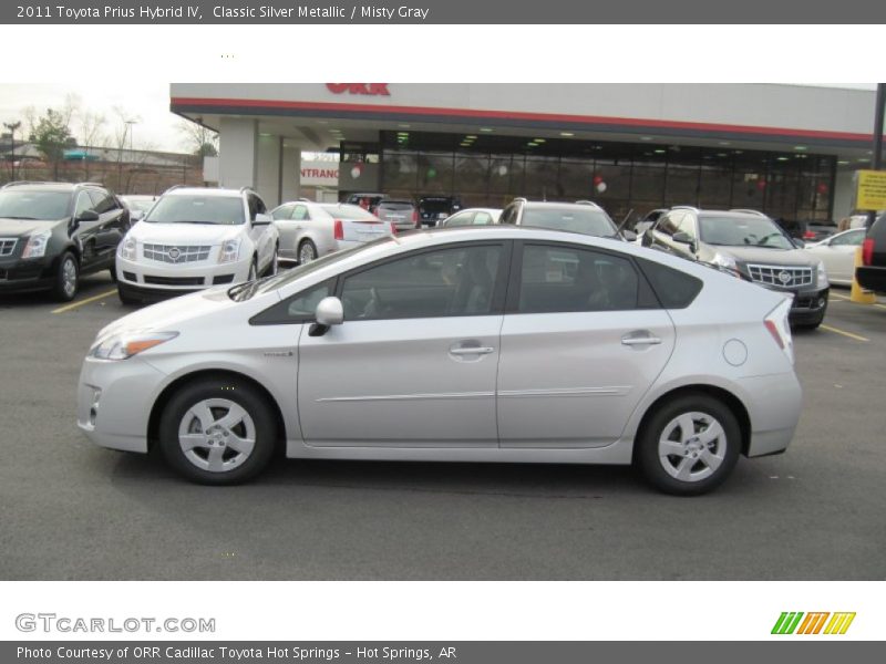 Classic Silver Metallic / Misty Gray 2011 Toyota Prius Hybrid IV