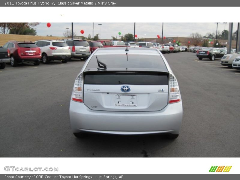 Classic Silver Metallic / Misty Gray 2011 Toyota Prius Hybrid IV
